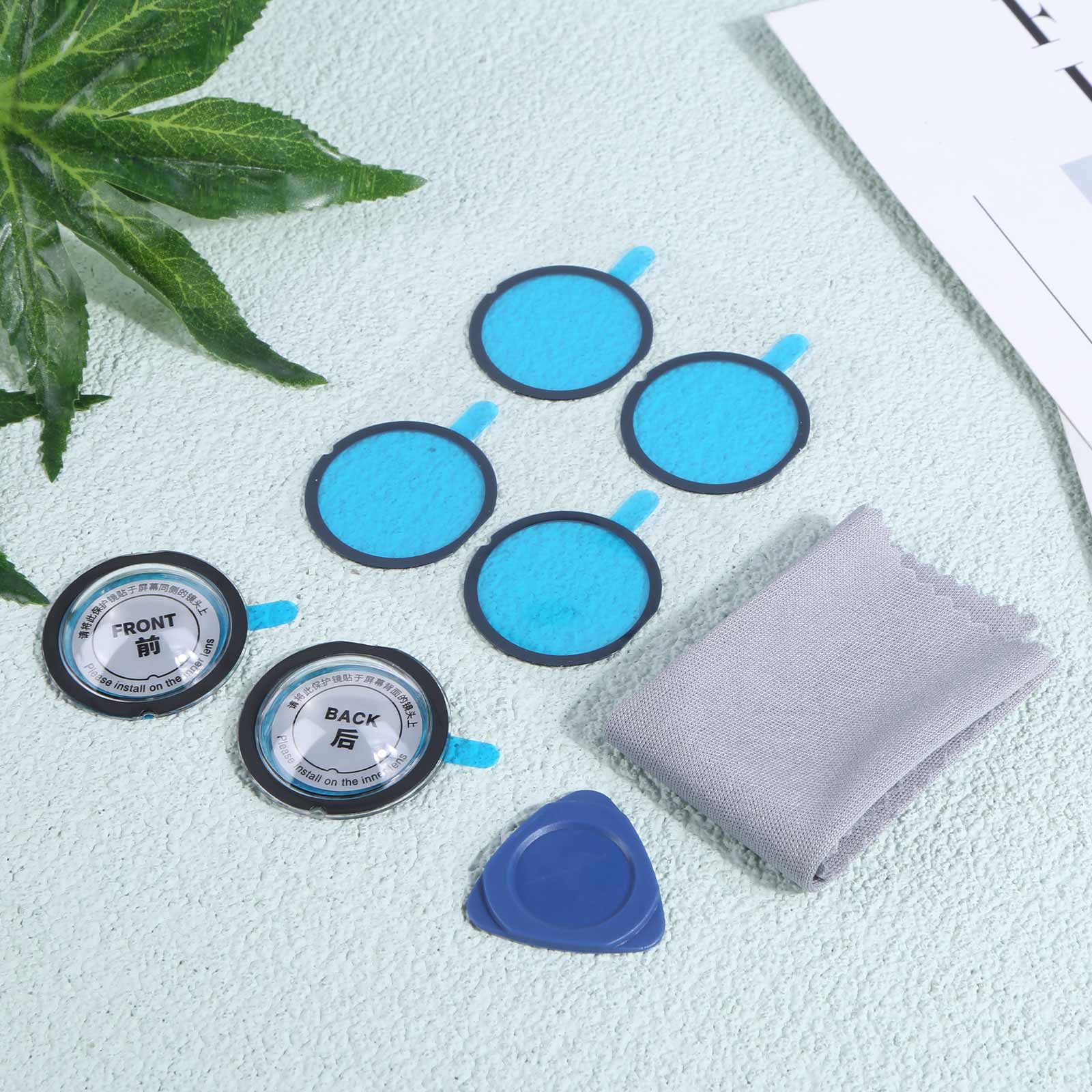 Camera Lens Protector - 2 szt. Osłona obiektywu przedniej kamery,