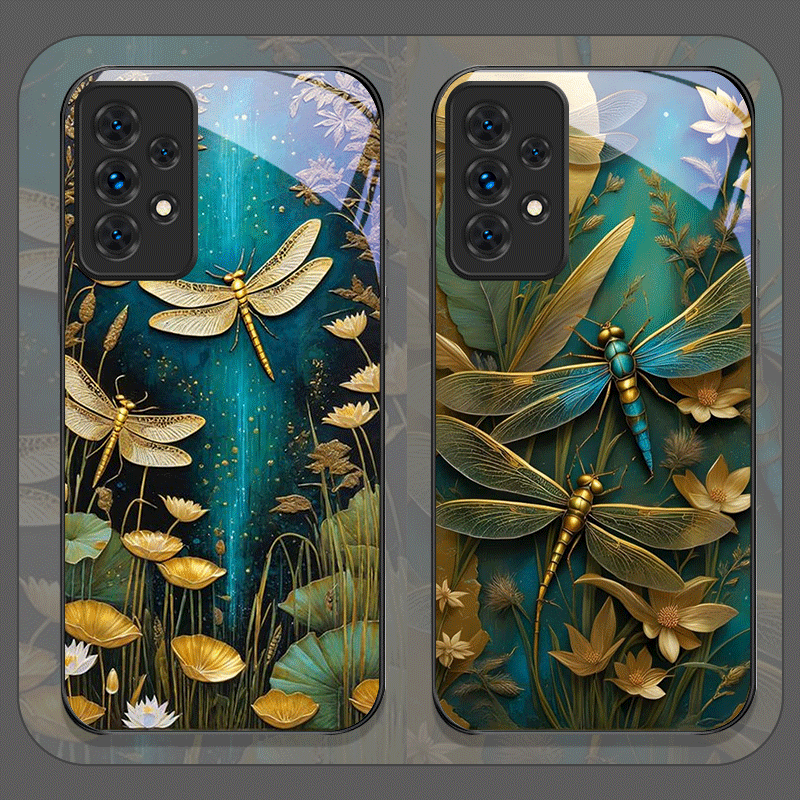 Samsung Galaxy A55 - Etui na telefon ze szkła hartowanego