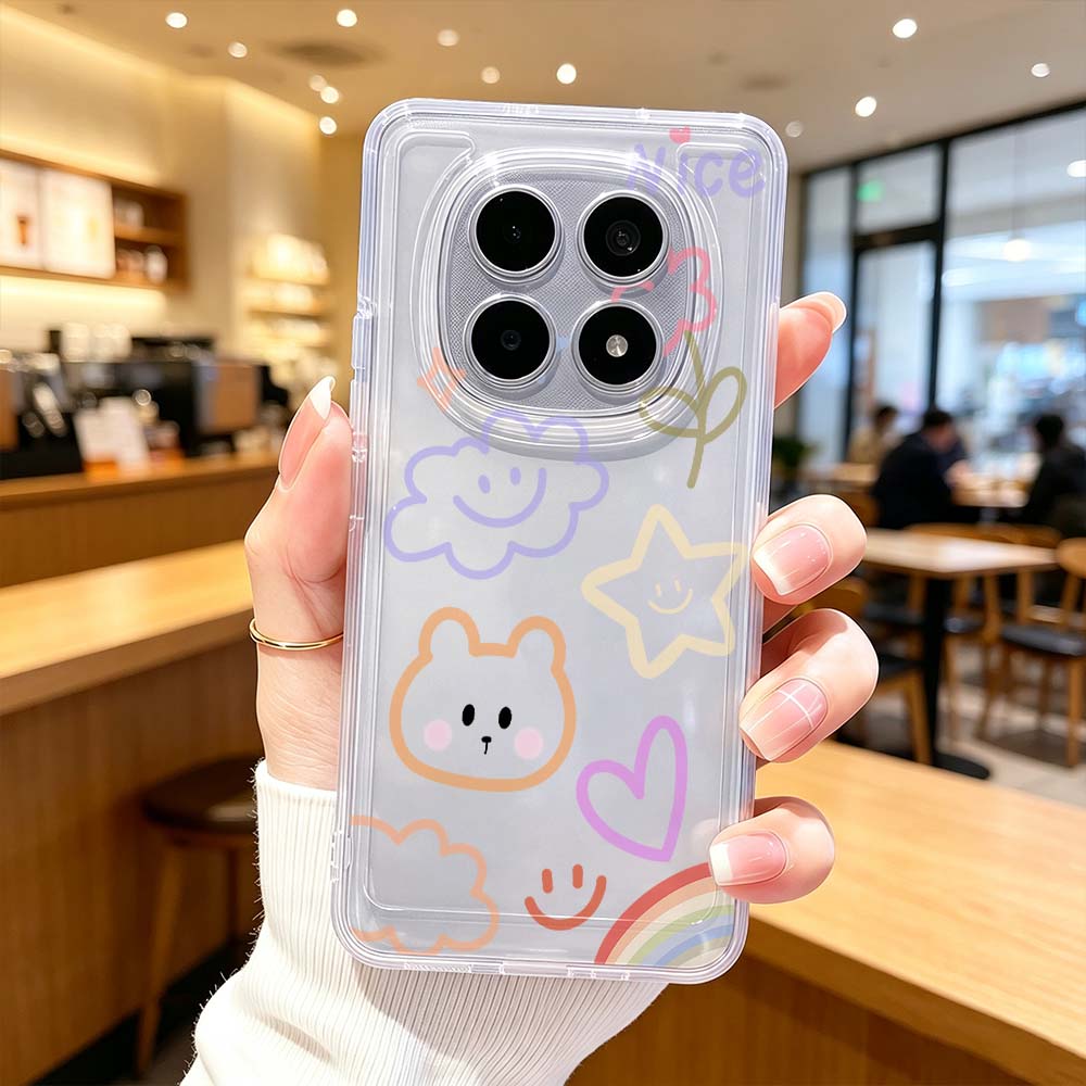 Xiaomi Poco X6 - Etui na telefon Art Cloud Smile