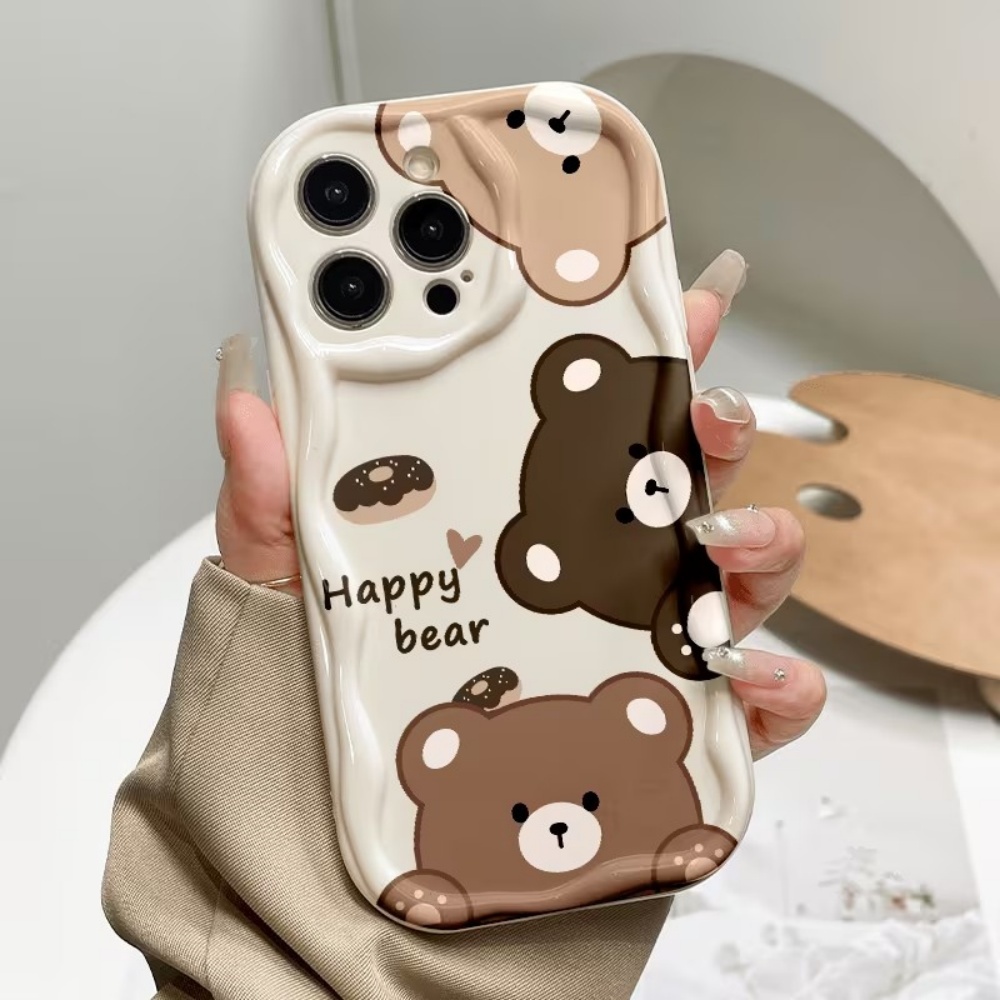 Apple Iphone 15 Pro Max - Etui na telefon z uroczym misiem